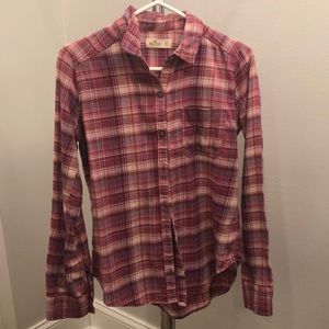 Hollister Flannel Pinkish/Red